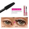 Silk Fiber Matte Mascara Makeup Ultra-Fine Brush Lengthens Eyelashes Waterproof Fast Dry Black Curling Mascara Comestic