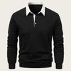 Men S Long Sleeve Polo Shirt Casual European Size High Quality Autumn