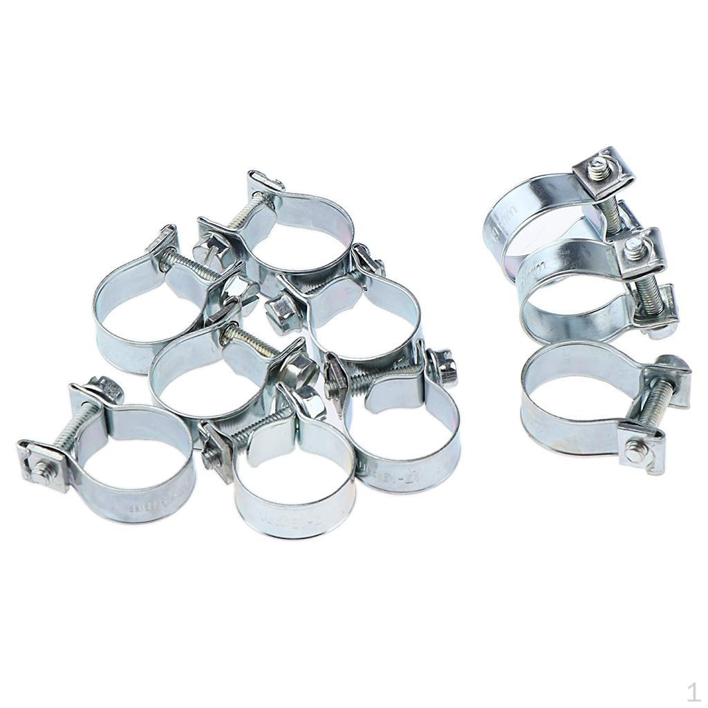10 Clamps Fuel Line Clips