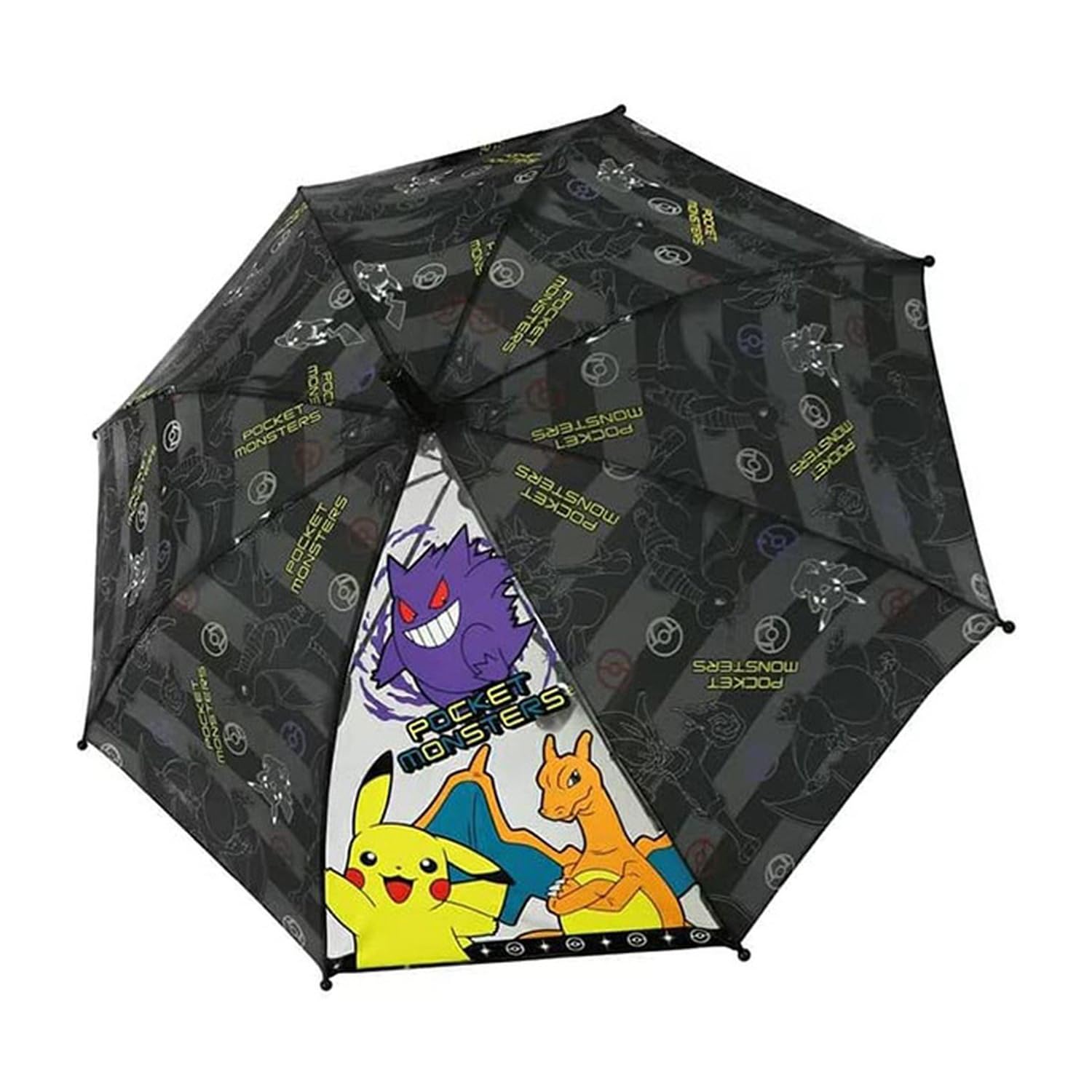 

Umbrella 50cm Pikachu Pokémon One-Touch Charizard, Gengar,