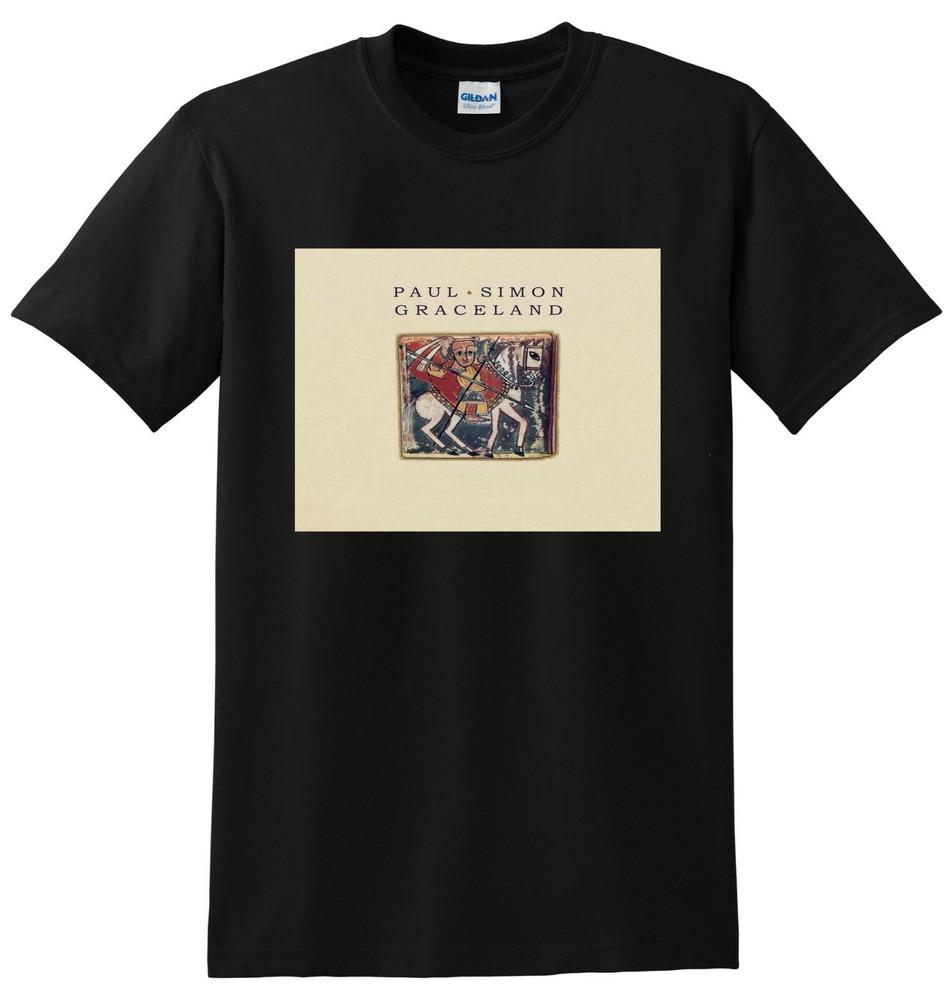 PAUL SIMON T SHIRT graceland vinyl cd cover SMALL MEDIUM LARGE Unisex T-Shirt S