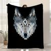 Trend Brand M-Marcelo Burlon Throw Kid-Friendly Flannel Throw Blanket Soft Warm Anti-Static Washable All Season