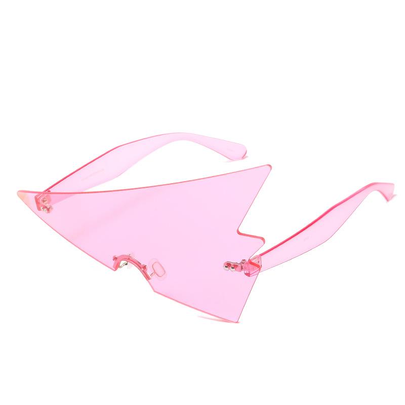 

Забавные солнцезащитные очки, Персонализированные цельные очки-стрелки с большой оправой, Солнцезащитные очки цвета океана для женщин Uv400 Spot