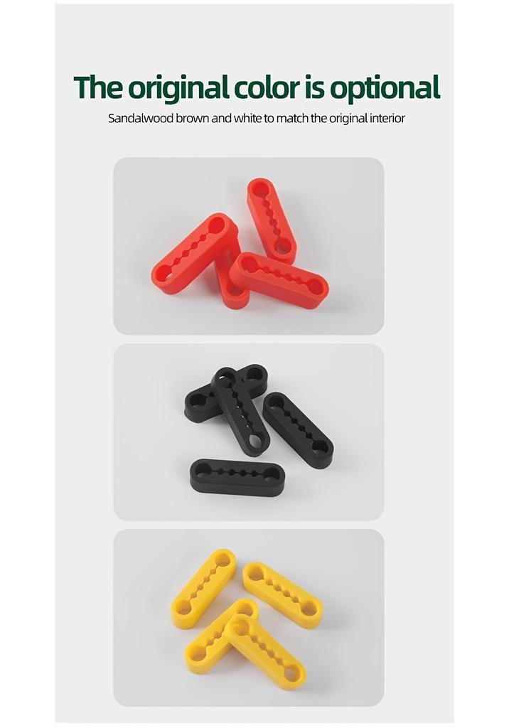 Universal Car Door Lock Silicone Shock Absorber Cover, Anti-Collision Noise Reduction Buffer Protector, 1/2/8 Pcs