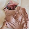 Camisola de Dormir Feminina da Moda para E-commerce Transfronteiriço com Bojos