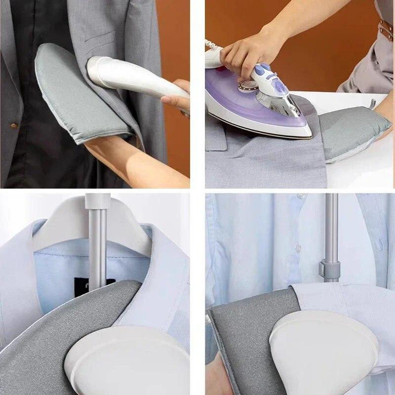 Waschbares Bügelbrett, Mini-Verbrühschutzhandschuhe, Bügeleisenpolster, Verbrühschutz, hitzebeständig, schmutzabweisend, Fleckenentferner, Zubehör