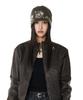 AAKAM Small Sun Jacquard Beanie (Brown)