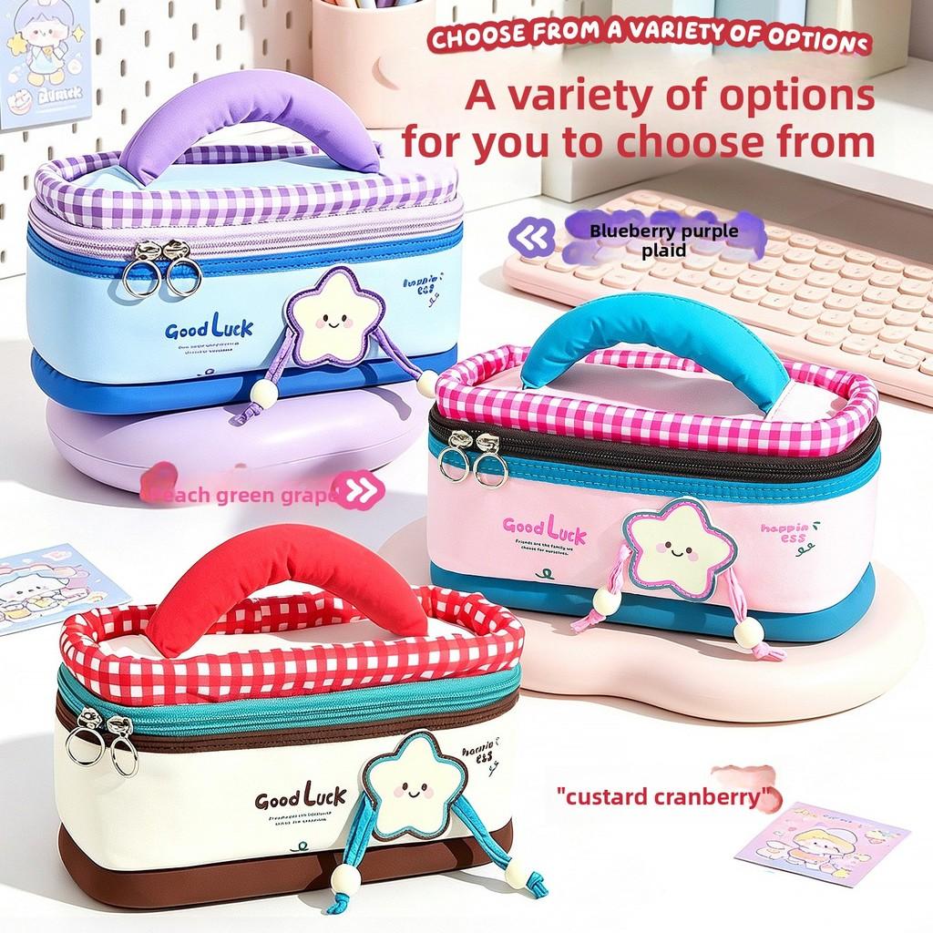 Creative Style Pencil Case With Large Capacity For Students Office Storage