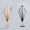 Nordic Industrial Fan Wall Lamps Sconce Vintage Led Golden Wall Lights for Bedroom Corridor Loft Decor Light Fixtures Luminaire