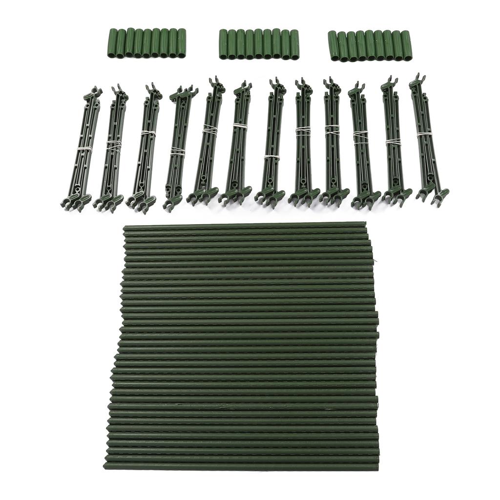 3Pcs Tomato Cage Triangular Heavy Duty Tomatoes Plant Stakes Support Cages Trellis for Garden and