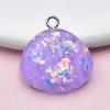 Jelly Resin Colorful Shell Earrings & Keychain Sequins Pendant - DIY Handmade Jewelry Accessories