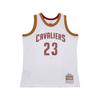Mitchell & Ness X NBA Cleveland Knight James Basketball Jersey Unisex White JY10747-CCAWHIT