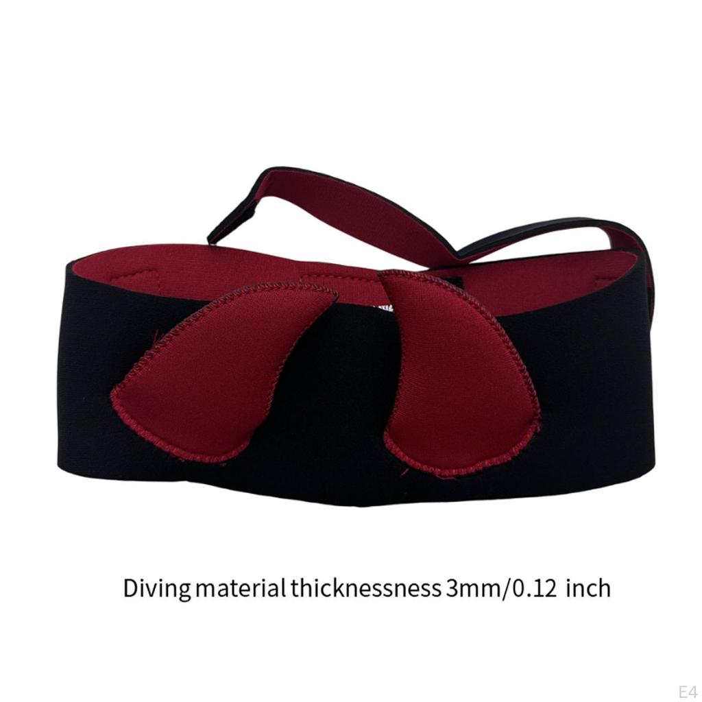Pásek na ochranu uší pro plavání, neoprenový venkovní doplněk