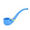 Soap Bubble Pipe Portable Reusable Vintage Bubble Blowing Pipe for Adult Kids Blue
