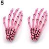 Μόδα Punk Skull Paw φουρκέτα Exaggerated Skull Bone Hand Claws στολίδια μαλλιών