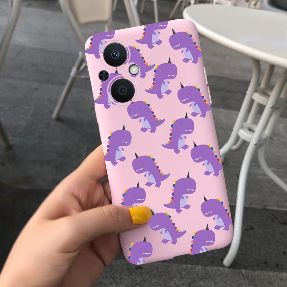For Reno8 Lite Reno8 Z Case Domineering Dragon Cute Astronaut Soft Silicone Back Cover For Oppo Reno 8 Lite 8z CPH2343 Fundas