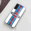 Racing M-Martini Phone Case For Samsung A56 A36 A26 A16 A15 A25 A35 A55 A14 A34 A24 A54 Glass Case