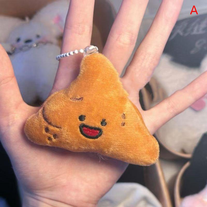 

Cartoon Weird Roll Paper Toilet Toilet Stool Plush Doll Pendant Keychain Funny Kawaii Plush Bag Charms Decor Birthday Gift