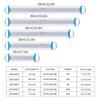 LED Aquarium Lighting System USB Powered Light with 6 Rows High Brightness Bulbs And Brightness Control for Fishtanks