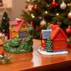 Miniature Candle Mold Fantasy Resin Gypsum Mold Tree House Candle Mold Smooth For Handicraft Workshops Diy Crafts Christmas