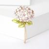 Beautifully Crafted Hydrangea Brooch Wedding Outfit Accessory To Elevate Your Look At Business and Social Event