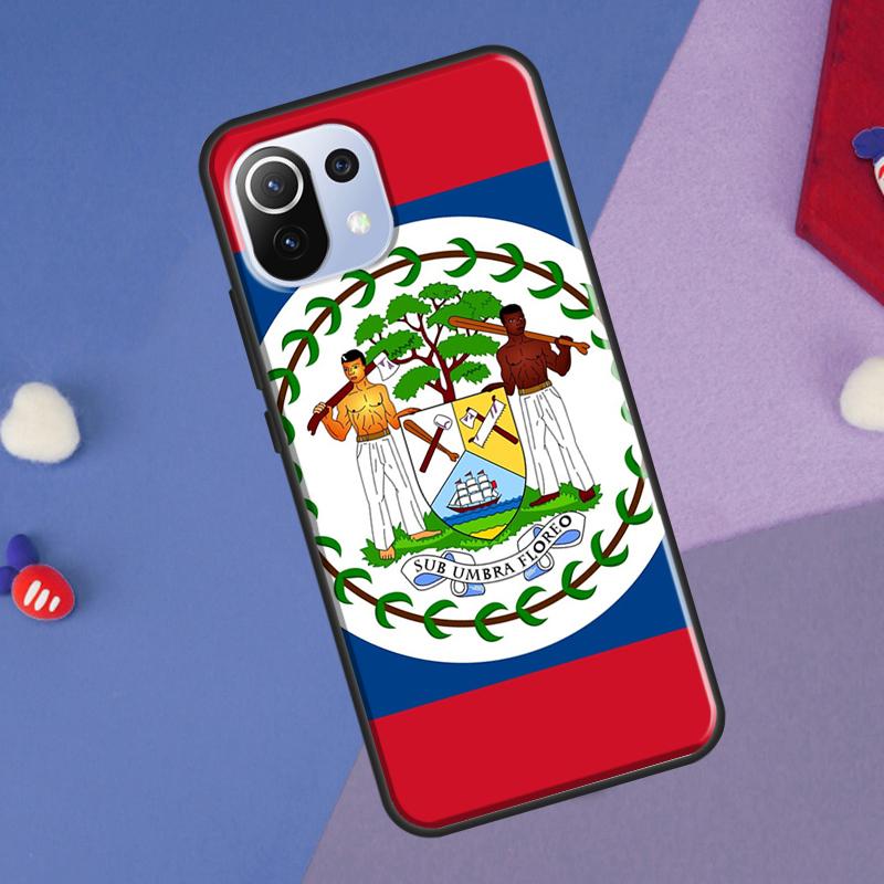 Belizean Flag Cover For Xiaomi 13 14 Ultra 11T 12T 13T 14T Pro POCO X7 Pro X3 X5 F3 F5 F6 M6 X6 Pro Case