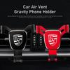 Suporte de Telefone para Carro ABS Gravidade Saída de Ar Suporte GPS Acessórios Para Porsche Panamera Taycan 911 718 Macan Cayenne Boxster Cayman 918