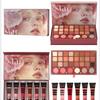 Versatile Multi-functional Makeup Palette: Christmas Edition - Eyeshadow, Blush, Highlighter, Concealer Mix