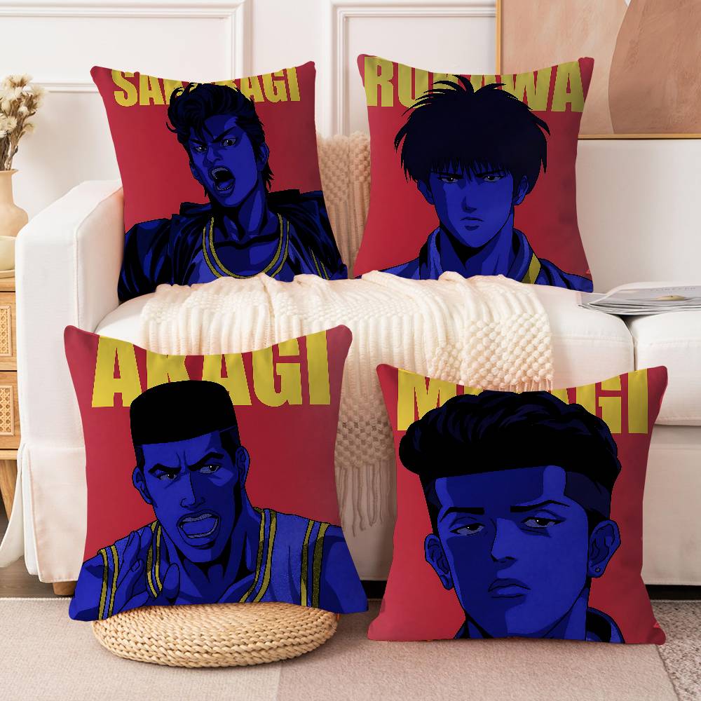 Anime SLAM DUNK Sakuragi Cushion Cover Pillow Cover Decor Pillowcase Printed Cushion Case For Couch