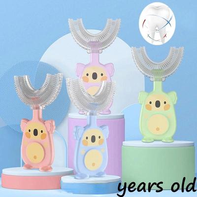 Baby-Zahnbürste, Kinderzähne, Mundpflege, Reinigungsbürste, weiche Silikon-Beißringe, Baby-Zahnbürste