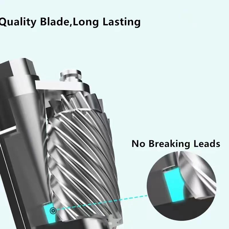 Deli Rotary Pencil Sharpener Pencil Cutter Office School Sharpener Knife Smooth Sharpening Accessories