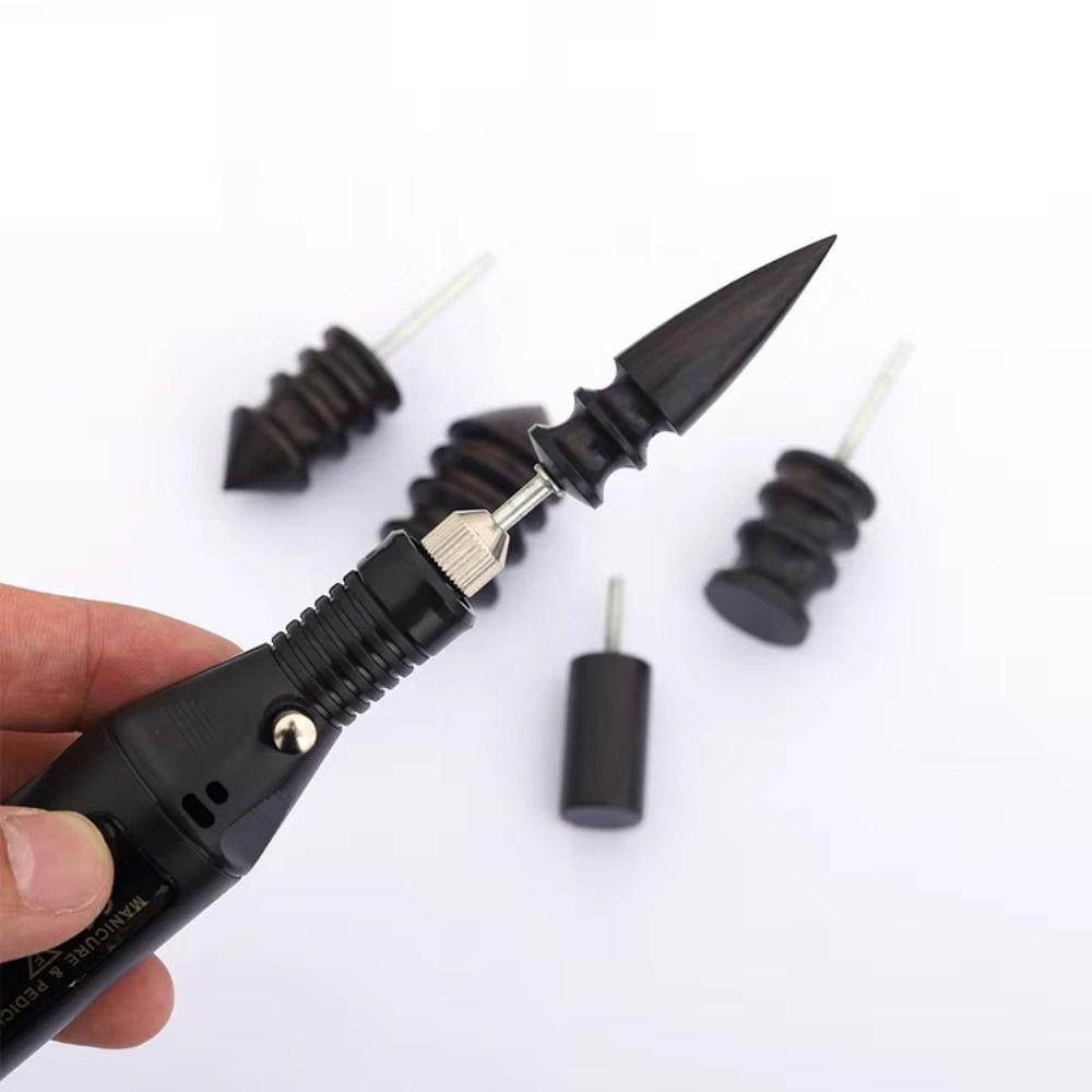 Sandelholz Leder Kanten Polierer Schwarz Elektrischer Polierer Leder Glätter Handwerk