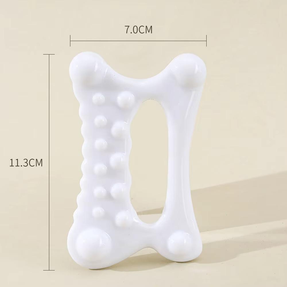 New Facial Maintenance Gua Sha Massage Board Resinous Static Free Portable Full Body Scraping Plate for Women Adults