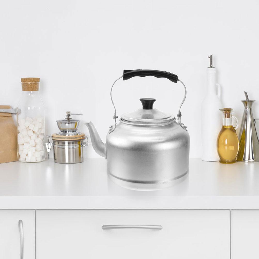 Aluminum Kettle Camping Household Teakettle Coffee Pot Water Boiling Wear-resistant Stovetop Daily Travel Handheld