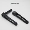 EVOSID Lightweight CNC Road Bike Crankset: 3-Bolt, 40-50T for Gravel & Folding Bikes