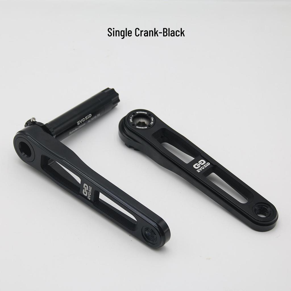 EVOSID Lightweight CNC Road Bike Crankset: 3-Bolt, 40-50T for Gravel & Folding Bikes