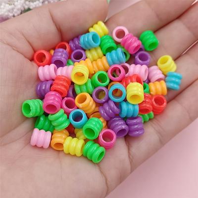 Perlen Stern Kürbis Handgefertigt DIY Dispersionsperlen 200/300 Stück Macaron Perlenmaterial Acryl Liebe Fünfeckig Selbstgemachtes Armband Schmuck Halskette