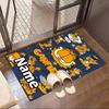 Custom Name Personalized Garfield Print Carpet, Versatile Home Decor Rug, for Playroom, Apartment, Balcony, Entryway, Hallway Gift