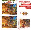 CHengQiSM Jigsaw Large Santa 100 Christmas for Beginners Cute Stylish Interior Christmas Merry Christmas x 35 100-Piece Puzzle, Pieces, Claus, Pieces,