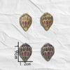 Medieval Jewelry Style Temperament Eagle Head Shape Old Sense of Diamond Color Sense Exquisite Small Stud Earrings