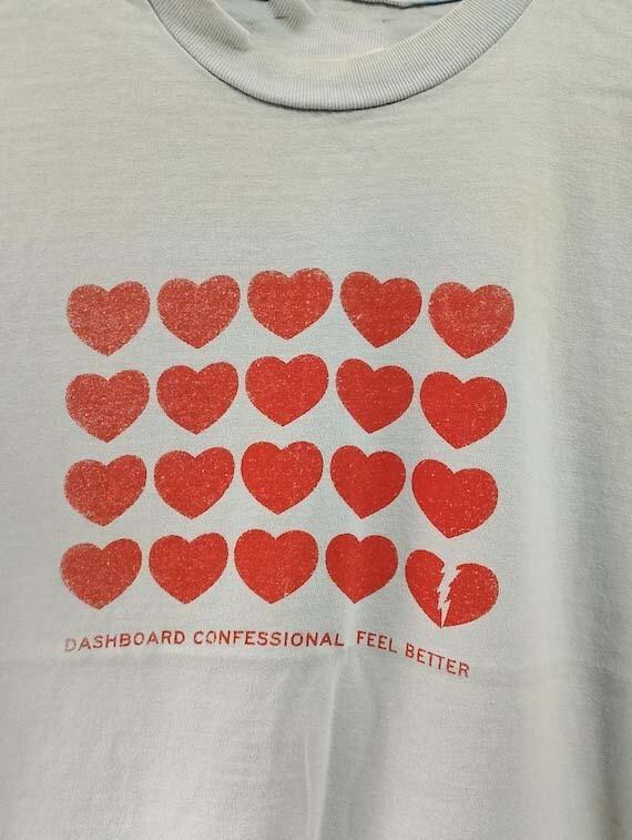 Dashboard confessional  Light Blue Color Cotton Shirt BL464 Unisex T-Shirt L