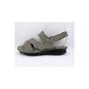 Women's Gray Leather Sandals New Summer Comfort Breathable Casual Quality Style Light Sandals