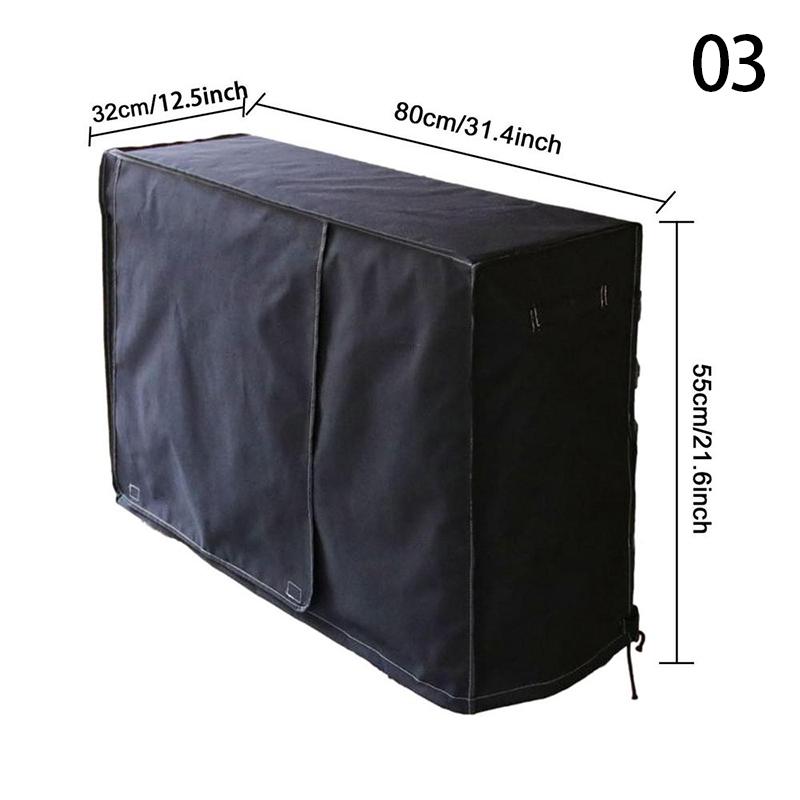 Outdoor Air Conditioner Cover Sun Protective For Outside Unit Universal AC Unit Cover Waterproof Dust Protective Cover