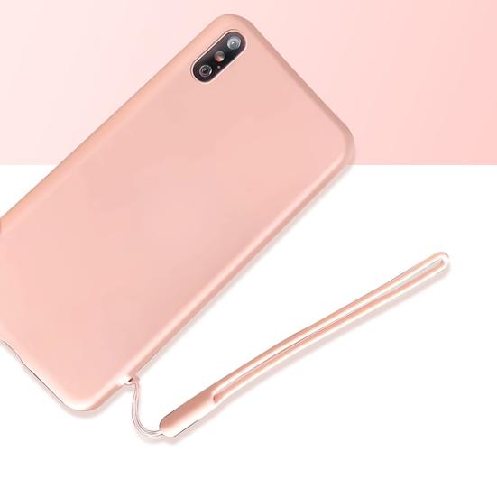 Creative Practical Elastic Silicone Wrist Strap Mobile Phone Lanyard