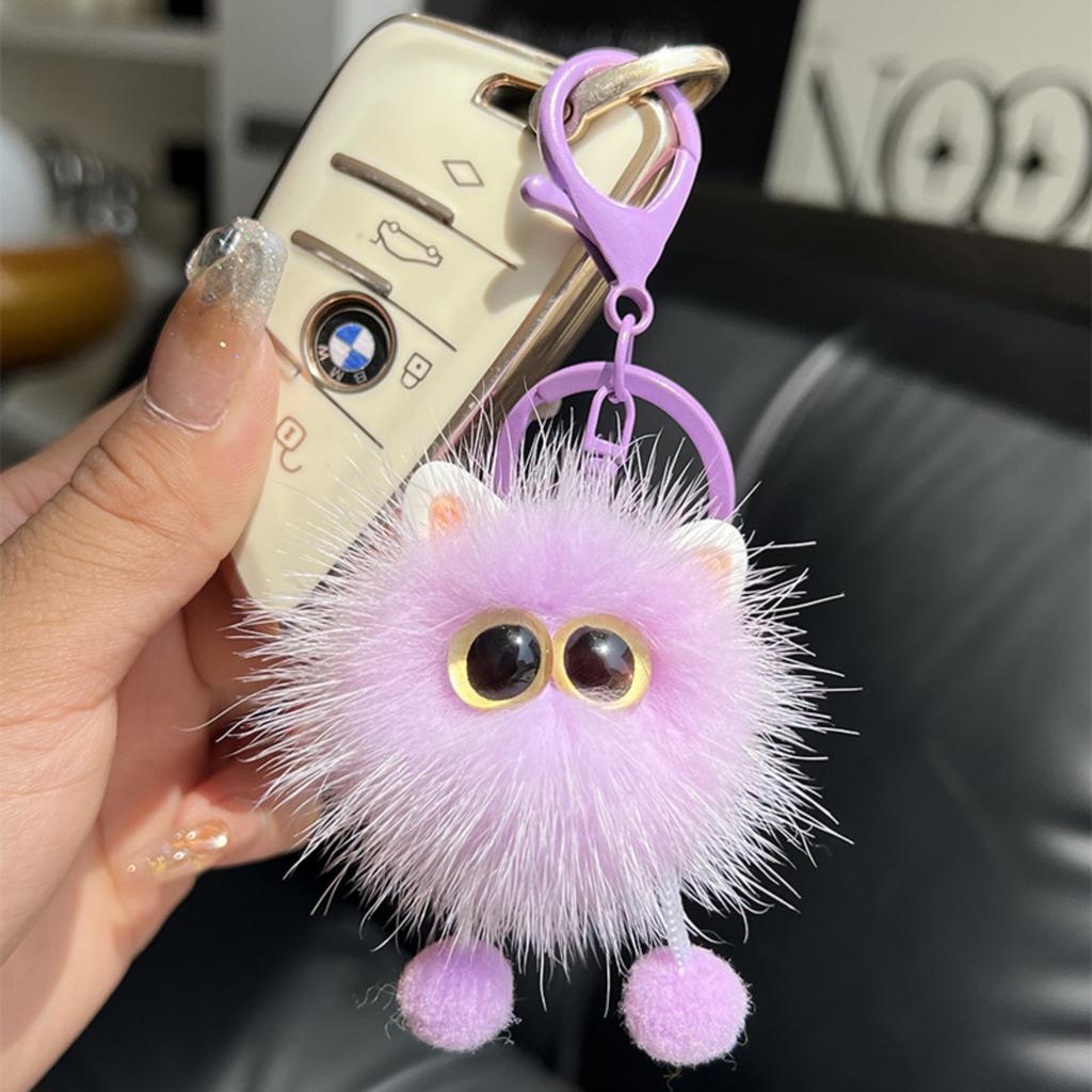 Briketler Araba Anahtarlık Kolye Peluş Top Kolye