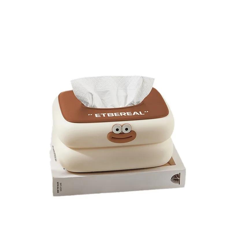Tissue Box Living Room Coffee Table Towel Dispenser Desktop Paper Storage Holder Kitchen Decor Car Tissue Organizer
