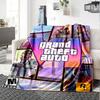 Grand Theft Auto Blanket Ultra-Soft Perfect for Chair Bedding Office Chair for All Seasons Warmthful Decor Gift for Travel Home Birthdays