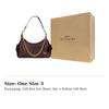 Coach PocketJuliet Cow Leather Handbag, Shoulder Bag Large Women's Maple Brown CDZ70-B4MPL