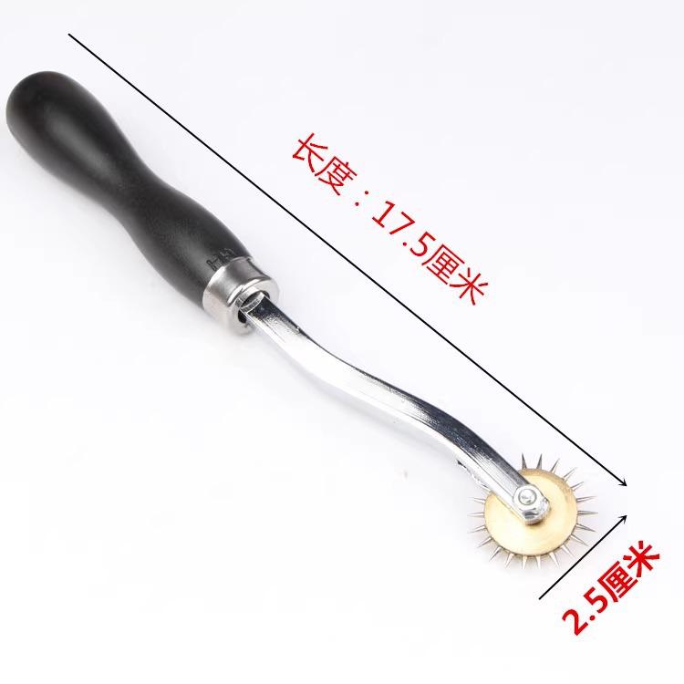 Leather Stitching and Scoring Wheel with Pointed Gear for Tailoring and Pattern Making
