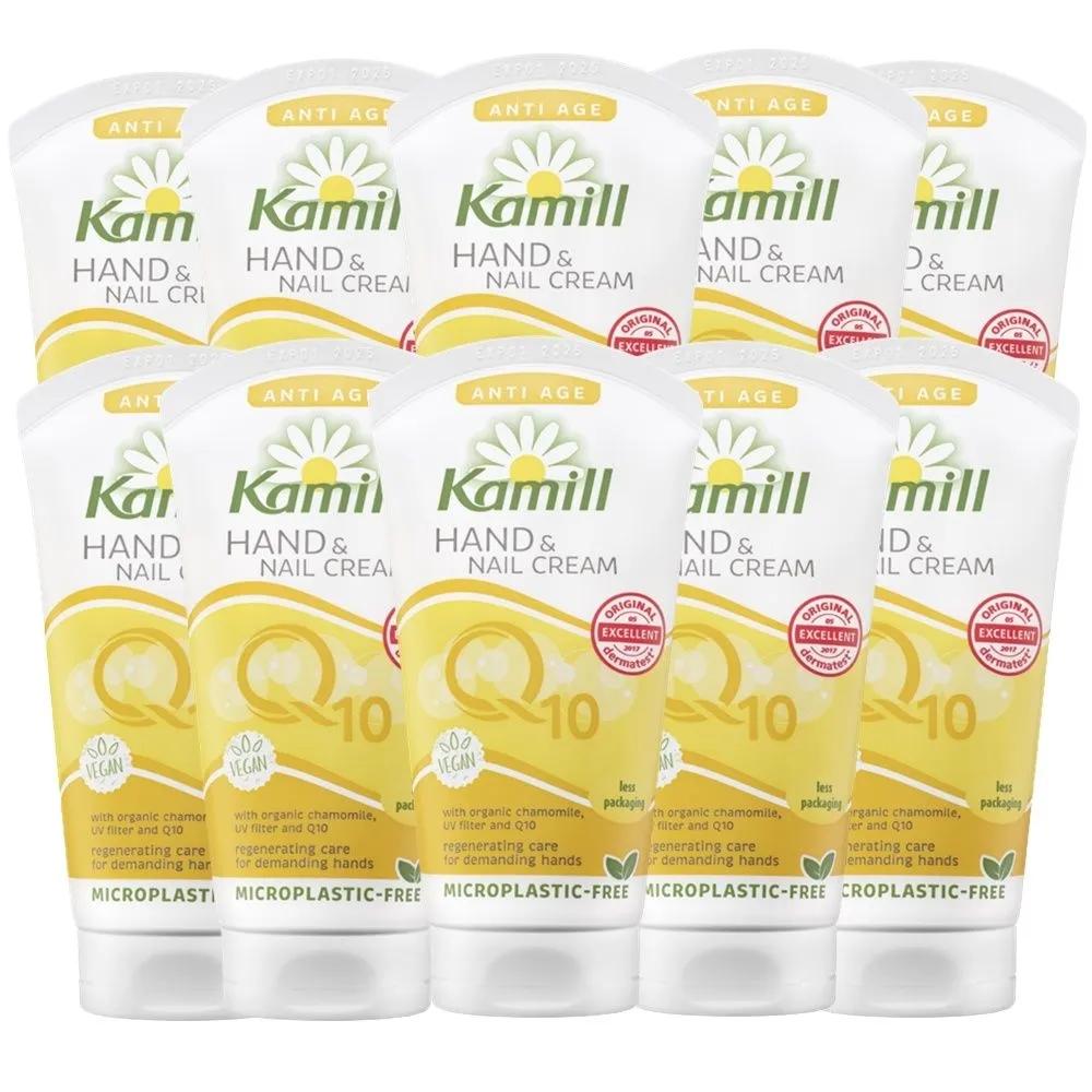 Kamill Hand Cream Nail Anti-Aging Vital Q10 75ml 10 Pieces